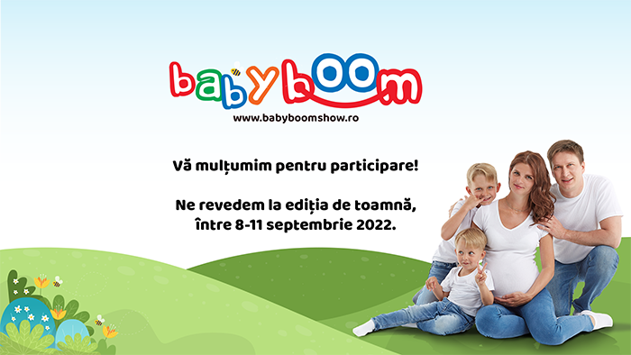 Baby Boom Show vă mulţumeşte pentru participare!