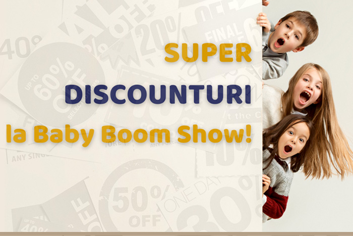 Super Discounturi la Baby Boom Show!