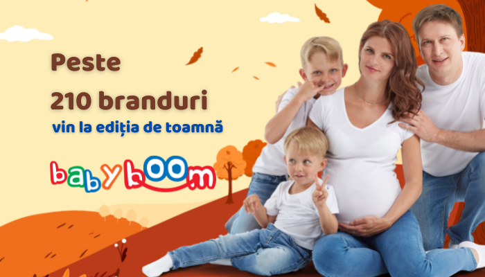 Peste 210 branduri vin la ediţia de toamnă a Baby Boom Show