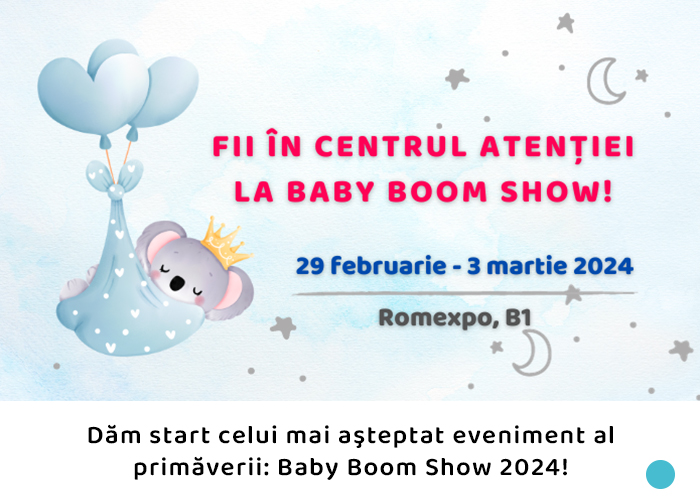 Start înscrieri Baby Boom Show ediţia de primăvară!