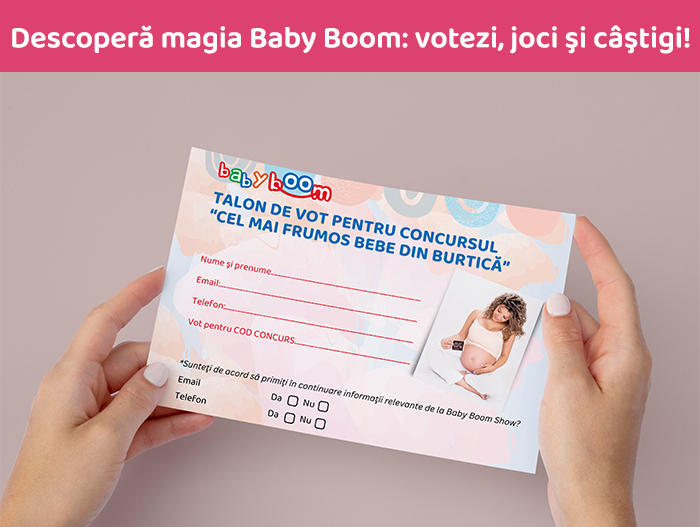 Descoperă magia Baby Boom: votezi, joci şi câştigi!