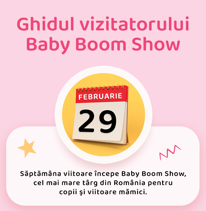 Ghidul vizitatorului Baby Boom Show