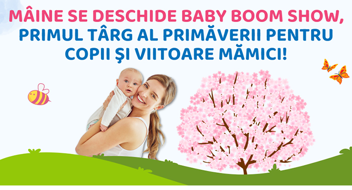 Mâine se deschide Baby Boom Show, cel mai mare târg pentru copii şi viitoare mămici