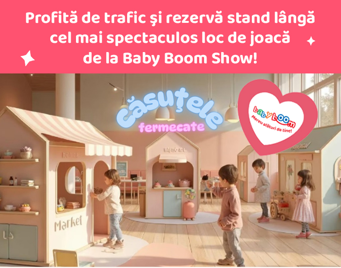 Profită de trafic şi rezervă stand lângă cel mai spectaculos loc de joacă!