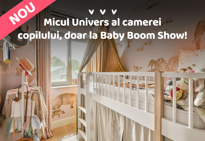 NOU: Micul Univers la camerei copilului, doar la Baby Boom Show!