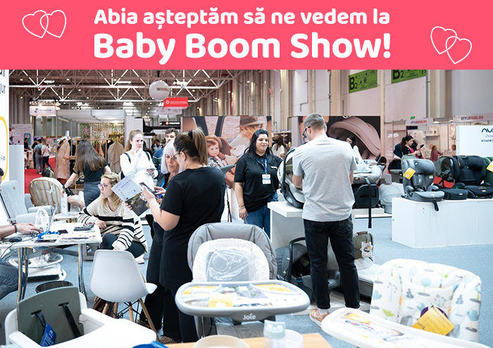 Abia așteptăm să ne vedem la Baby Boom Show