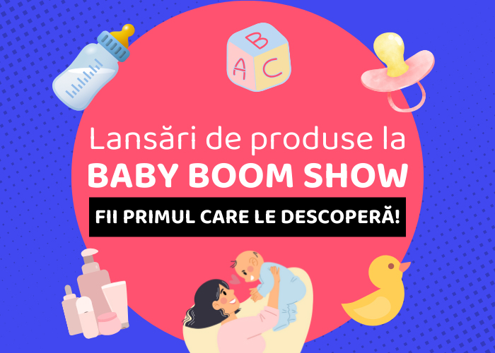 Lansări de produse la Baby Boom Show – Fii primul care le descoperă!