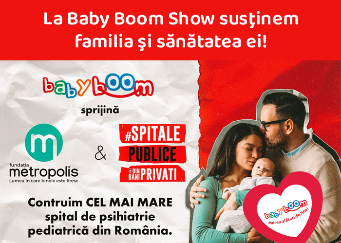 La Baby Boom Show susţinem familia şi sănătatea ei!