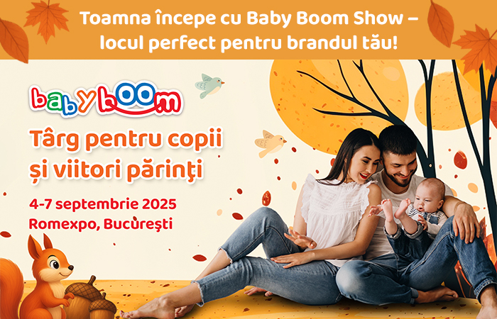 Toamna începe cu Baby Boom Show – locul perfect pentru brandul tău