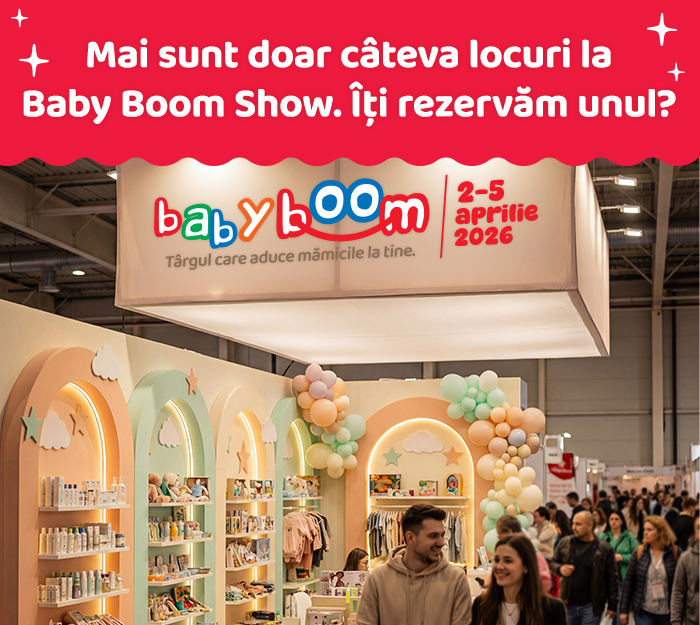 Last call pentru expozanți: ultimele standuri la Baby Boom Show
