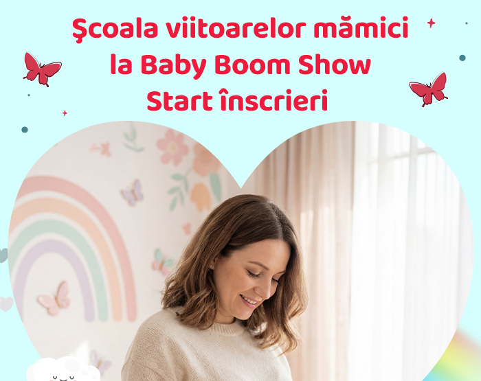 Rolul de părinte se apropie? Te invităm la Școala Viitoarelor Mămici