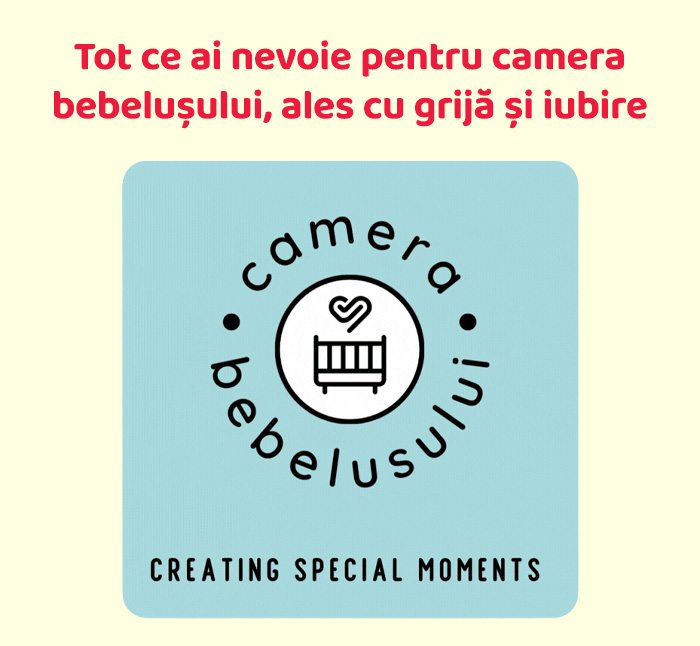 Tot ce ai nevoie pentru camera bebelușului, ales cu grijă și iubire