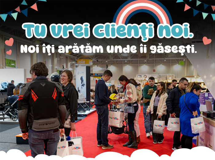 Prima dată când te poţi promova la Baby Boom Show!