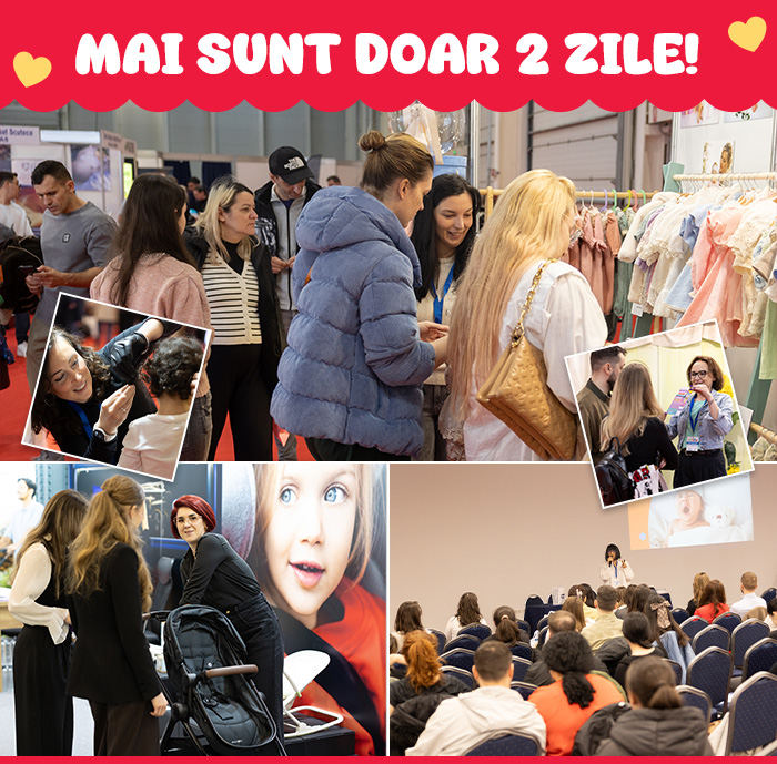 Doar azi și mâine mai poți ajunge la Baby Boom Show!