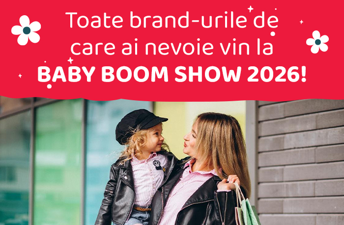 Toate brand-urile de care ai nevoie vin la BABY BOOM SHOW 2026!