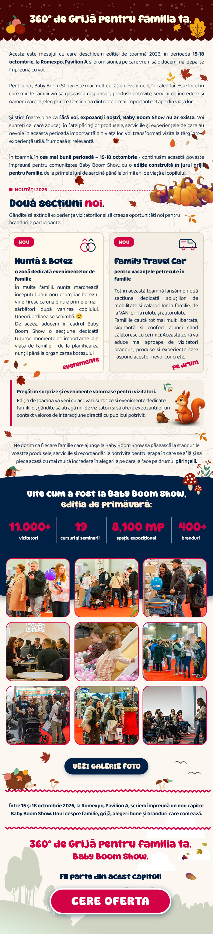 Baby Boom Show · Toamnă 2026