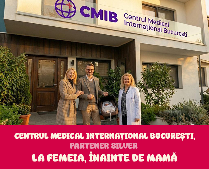 Centrul Medical Internațional București, Partener Silver la Femeia, înainte de mamă · Baby Boom Show