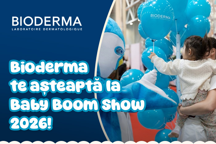 Bioderma te așteaptă la Baby Boom Show 2026!