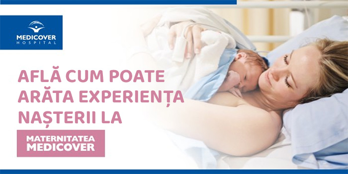 Află cum poate arăta experiența nașterii la Maternitatea Medicover