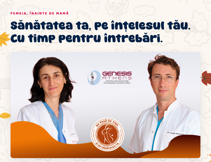 Sănătatea ta, pe înțelesul tău. Cu timp pentru întrebări. · Dr. Oana Moise și Dr. Cătălin Ioan Bosoancă, Genesis Athens