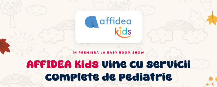 Affidea Kids · În premieră la Baby Boom Show: AFFIDEA Kids vine cu servicii complete de pediatrie