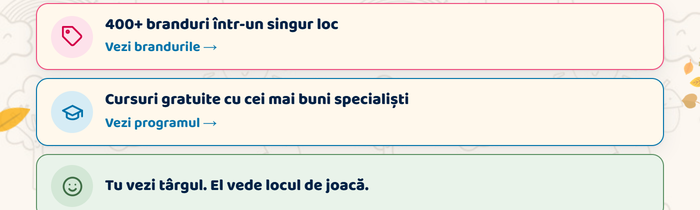 400+ branduri într-un singur loc · Cursuri gratuite cu cei mai buni specialiști