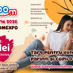 Bilet online Baby Boom Show, 15–18 octombrie 2026, Romexpo Pavilion A — 25 lei