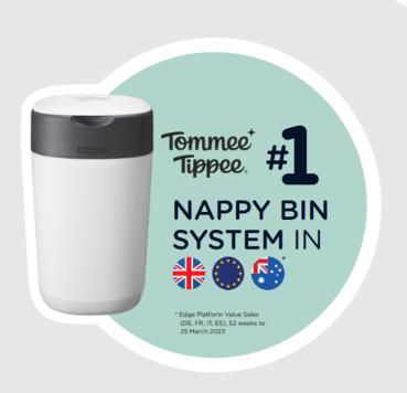 Coș pentru scutece Tommee Tippee Twist & Click